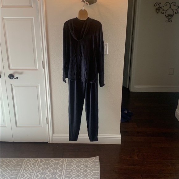 PJ Salvage Black Jumpsuit with Pearl Details - Picture 4 of 7